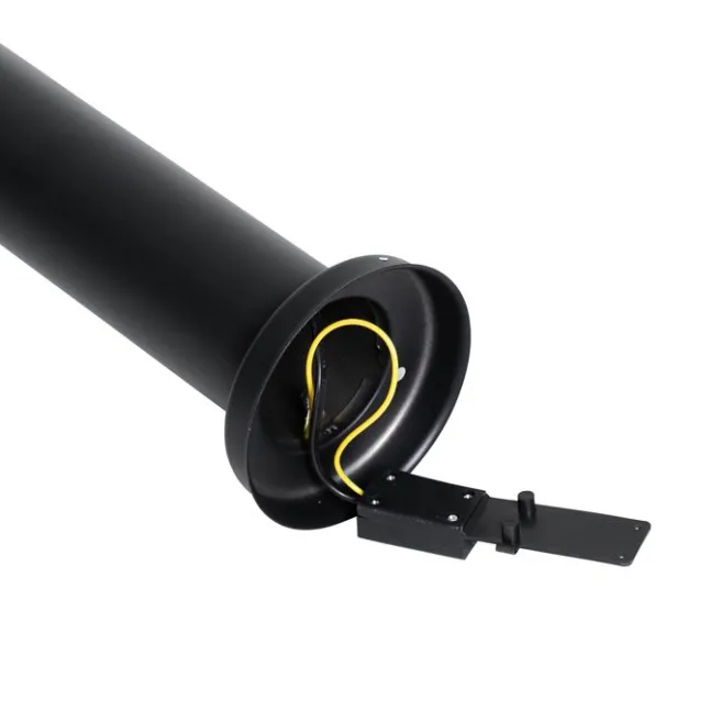 QAZQA Moderner Außenpfosten schwarz 100 cm - Elly