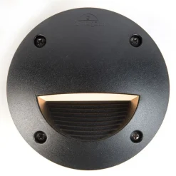 QAZQA Moderner Außenwandspot schwarz inkl. LED IP65 - Leti