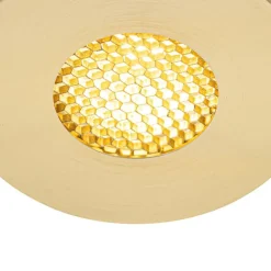 QAZQA Moderner Badezimmer-Einbaustrahler Gold IP54 – Shed Honey