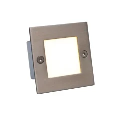 QAZQA Moderner Einbaustrahler Stahl inkl. LED - Square 7