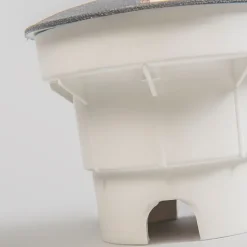 QAZQA Moderner Outdoor Bodenstrahler grau mit Deckel inkl. LED IP67 - Ceci