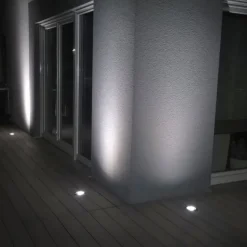 QAZQA Moderner Outdoor-Bodenstrahler Stahl verstellbar IP65 - Delux