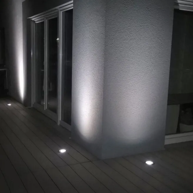 QAZQA Moderner Outdoor-Bodenstrahler Stahl verstellbar IP65 - Delux