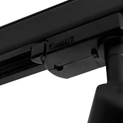 QAZQA Professional Moderner Schienenstrahler schwarz für 3-Phasen-Schienensystem GU10 111 mm - 3-Phasen Jeany