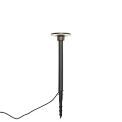 QAZQA Moderner Spießspot schwarz inkl. LED IP54 - Skyf