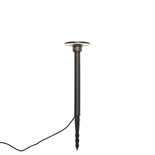 QAZQA Moderner Spießspot schwarz inkl. LED IP54 - Skyf