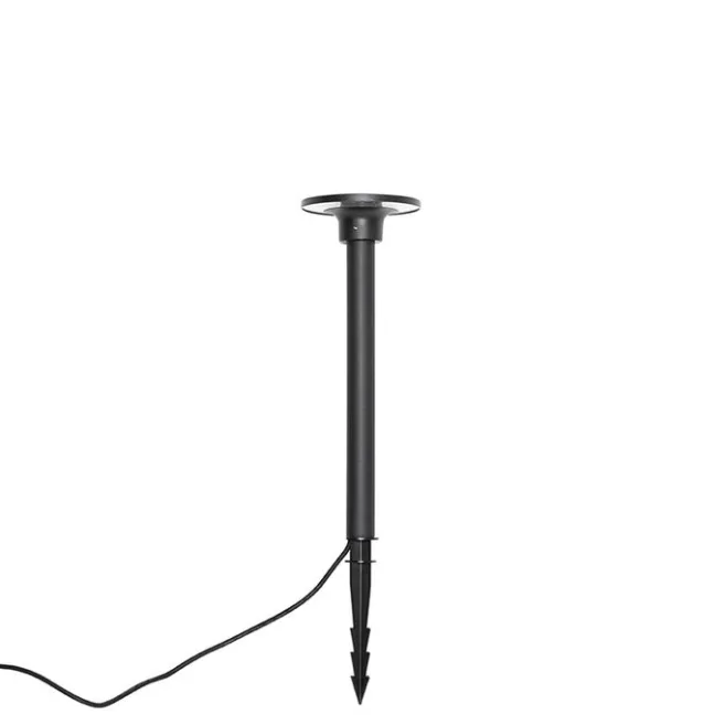 QAZQA Moderner Spießspot schwarz inkl. LED IP54 - Skyf