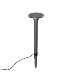 QAZQA Moderner Spießspot schwarz inkl. LED IP54 - Skyf