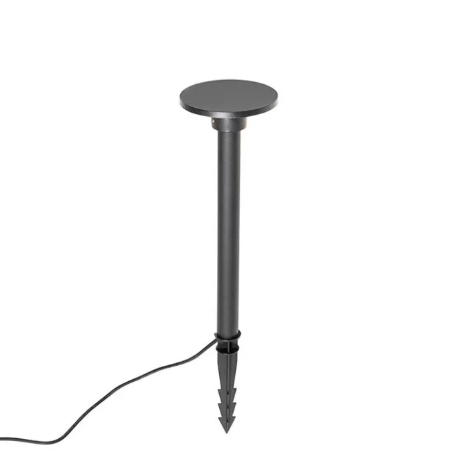 QAZQA Moderner Spießspot schwarz inkl. LED IP54 - Skyf