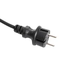 QAZQA Moderner Spießspot schwarz inkl. LED IP54 - Skyf