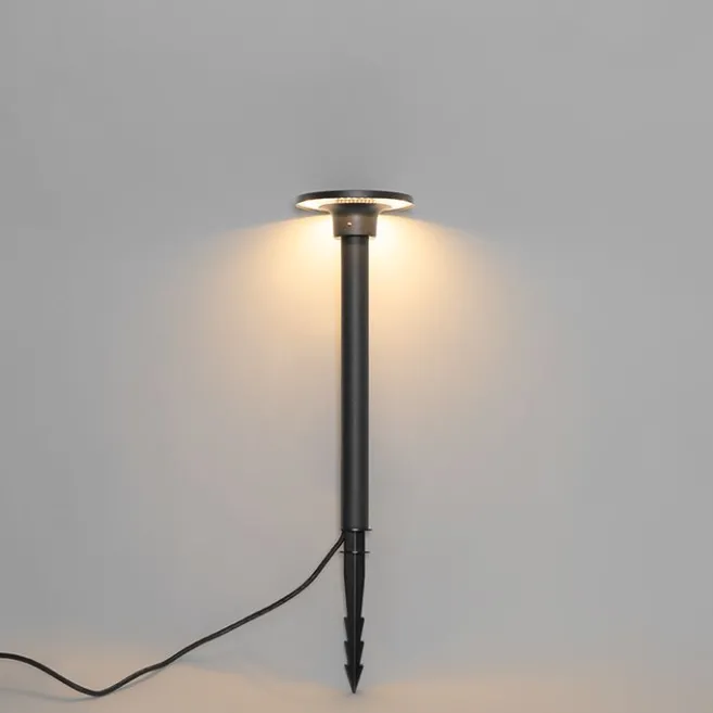 QAZQA Moderner Spießspot schwarz inkl. LED IP54 - Skyf