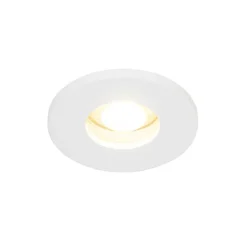 QAZQA Modernes Bad Einbau Spot weiß IP54 - Schuppen