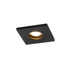 QAZQA Modernes Bad Einbau Spot schwarz - Doku