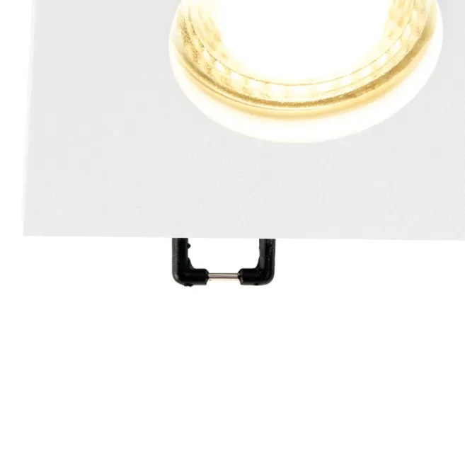 QAZQA Modernes Bad Einbau vor Ort weiß IP54 - Doku