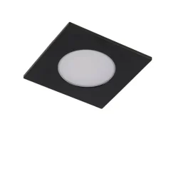QAZQA Modernes Einbaustück schwarz inkl. LED 3-stufig dimmbar IP65 - Einfach