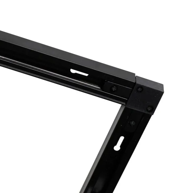 Kinder QAZQA Modernes 1-Phasen-Schienensystem mit 10 Spots schwarz - Jeana