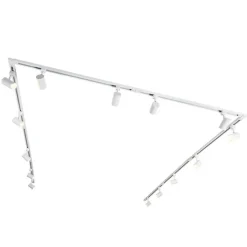 Kinder QAZQA Modernes Schienensystem weiß mit 14 Spots 1-phasig - Jeana