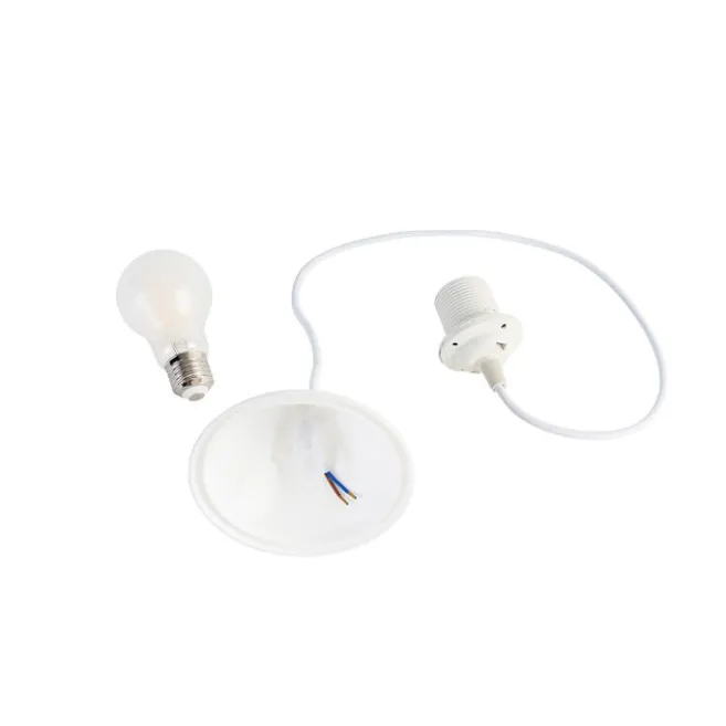 QAZQA Moving Set mit 5 beweglichen Leuchten weiß inkl. A60 Lichtquellen - Move