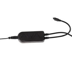 Trio Leuchten Neon Tischleuchte schwarz inkl. dimmbarem RGB-LED - Tijs