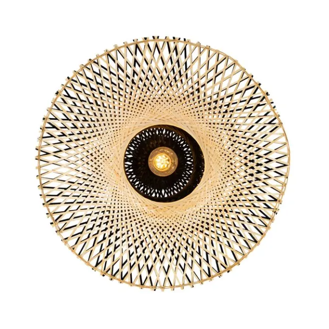 QAZQA Orientalische Außendeckenleuchte Bambus 50 cm IP44 - Rina