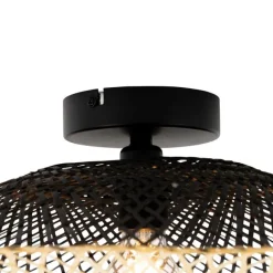 QAZQA Orientalische Außendeckenleuchte Bambus 50 cm IP44 - Rina