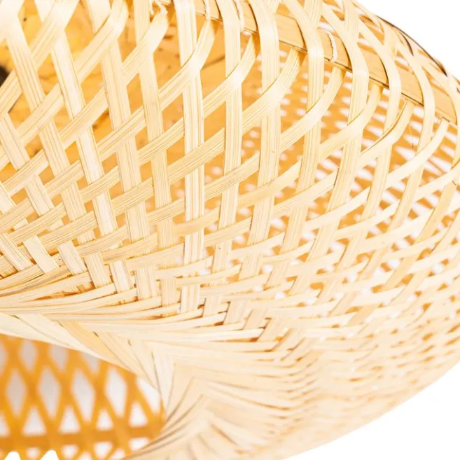 Kinder QAZQA Orientalische Deckenlampe Bambus 40 cm - Ostrava