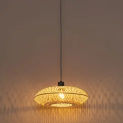 Kinder QAZQA Orientalische Hängelampe Bambus 40 cm - Ostrava