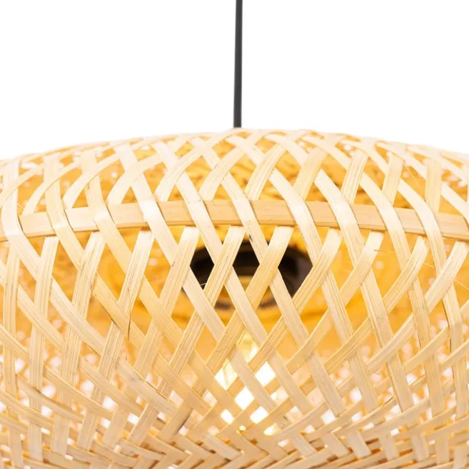 Kinder QAZQA Orientalische Hängelampe Bambus 40 cm - Ostrava