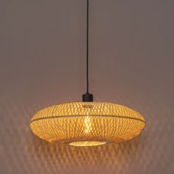 Kinder QAZQA Orientalische Hängelampe Bambus 50 cm - Ostrava