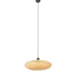 Kinder QAZQA Orientalische Hängelampe Bambus 50 cm - Ostrava