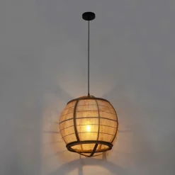 Kinder QAZQA Orientalische Hängelampe braun 50 cm - Pascal