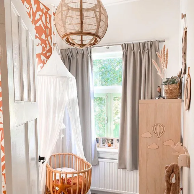 Kinder QAZQA Orientalische Hängelampe braun 50 cm - Pascal