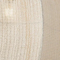 Kinder QAZQA Orientalische Hängelampe Naturstoff 46 cm - Rob