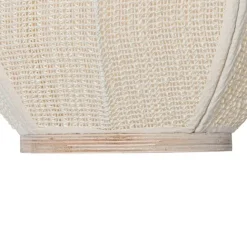 Kinder QAZQA Orientalische Hängelampe Naturstoff 35 cm - Rob