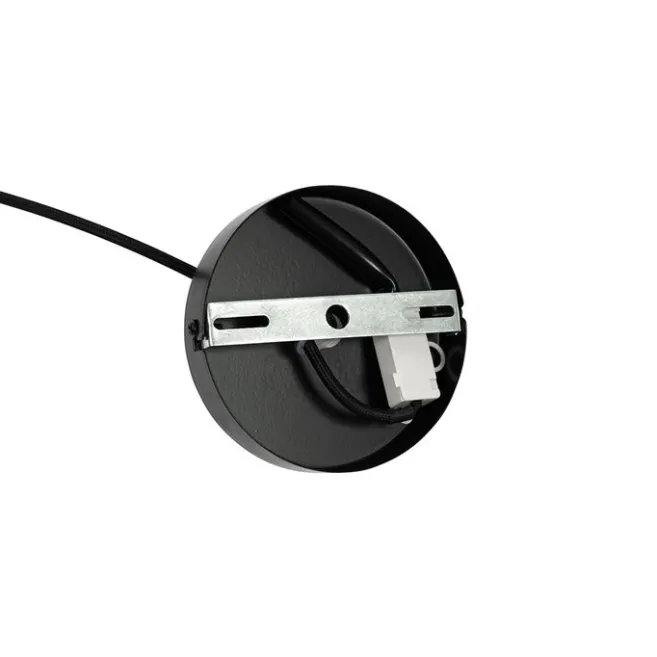 Kinder QAZQA Orientalische Hängelampe Schwarz Stoff 48 cm - Rob