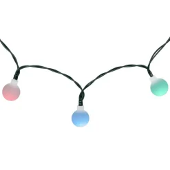 QAZQA Outdoor-Lichterkette 7m inkl. LED 50-Licht RGBW Solar - Festival