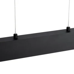 QAZQA Professional Pendelleuchte schwarz inkl. LED 3-Stufen-Dimmbar 2700-4000K mit Dip-Schalter - Keane