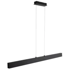 QAZQA Professional Pendelleuchte schwarz inkl. LED 3-Stufen-Dimmbar 2700-4000K mit Dip-Schalter - Keane