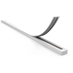 QAZQA 1-Phasen Schienenabdeckung weiß 87 cm - Iconic