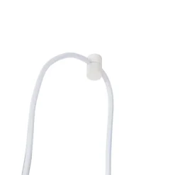 QAZQA 1-Phasen-Schienensystem mit 3 Strahlern und Hängelampen weiß - Cavalux Jeana