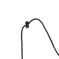 QAZQA 1-Phasen-Schienensystem mit 3 Strahlern und Hängelampen dunkelbronze - Cavalux Jeana