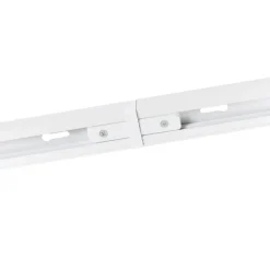 QAZQA 1-Phasiges Schienensystem mit 6 verstellbaren weißen Strahlern - Magnax Jeana