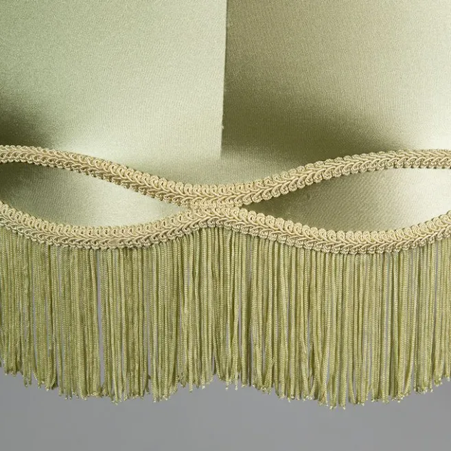 QAZQA Retro Hängelampe grün 45 cm - Granny