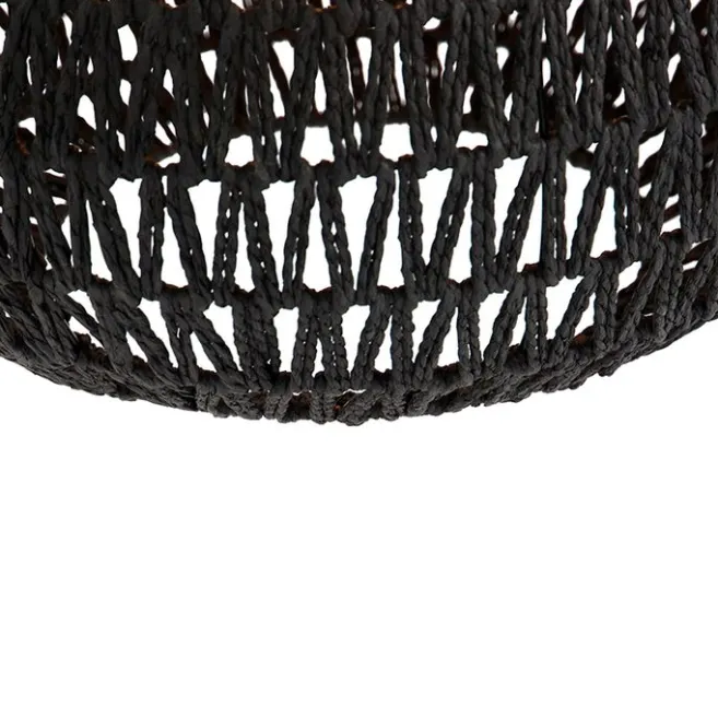 Kinder QAZQA Retro Hängelampe schwarz 45 cm - Lina Drop