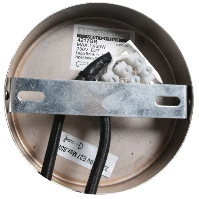 Steinhauer Retro-Hängelampe Grün Rund - Halo Cirque