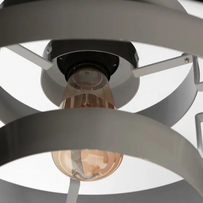 Steinhauer Retro-Hängelampe Grün Rund - Halo Cirque