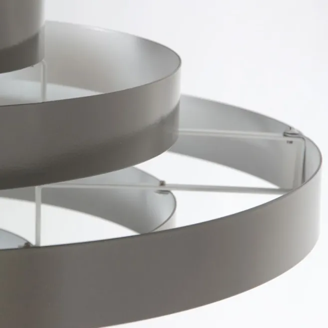 Steinhauer Retro-Hängelampe Grün Rund - Halo Cirque