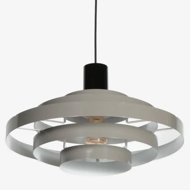 Steinhauer Retro-Hängelampe Grün Rund - Halo Cirque