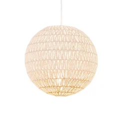 Kinder QAZQA Retro-Hängelampe weiß 40 cm - Lina Ball 40