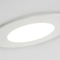 QAZQA Set aus 3 badezimmer Einbaustrahlern rund LED 5W wasserdicht - Blanca